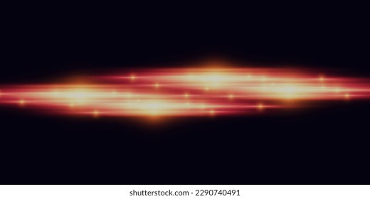 Abstract high speed motion lines, speed light. On a dark background.