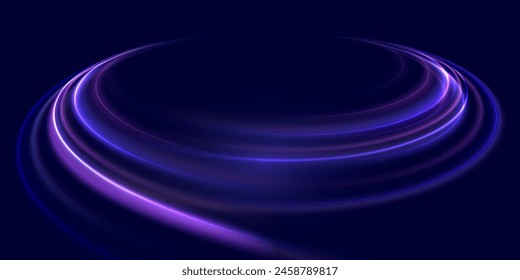 Abstract high speed movement background. Futuristic digital technology movement concept. Network connection, AI, communication, big data. Pattern for banner, poster, website. Vector eps10.