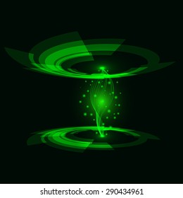 Abstract High Tech Background
