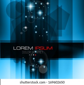Abstract high tech background for covers or business cards.