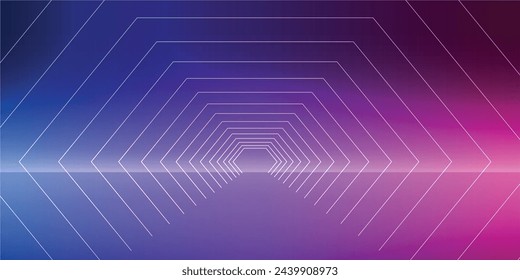 Abstract high tech background with light effect. Technology, futurastic, high beam shape background design