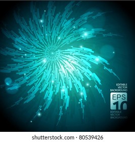 abstract high tech futuristic vector background