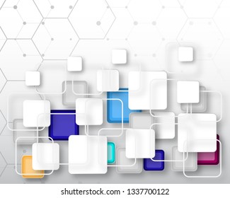 Abstract high technology as background
