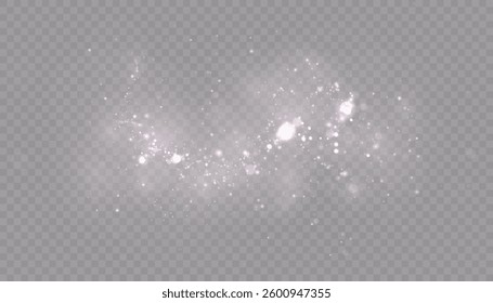 Abstract highlights, bokeh of soft warm color glow. Vector illustration	
