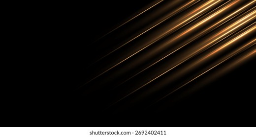 Anuncio Abstractas de fondo de movimiento y movimiento de alta velocidad: senderos de luz dinámicos con desenfoque de movimiento para el Anuncio de Tecnología futurista y el diseño de pósters. Vector EPS 10