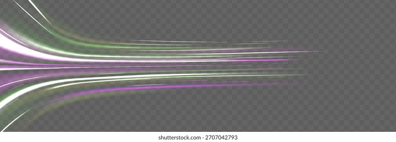 Anuncio Abstractas de fondo de movimiento y movimiento de alta velocidad: senderos de luz dinámicos con desenfoque de movimiento para el Anuncio de Tecnología futurista y el diseño de pósters.