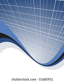 Abstract high-tech background. Vector illustration