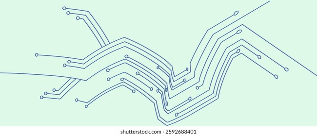 Abstract High-tech technology background design.