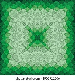 Abstract hills background. Illustration 10 version