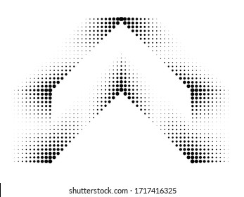 Gráficos abstractos Hipster Lineales de medio tono Fondo. Diseño de vectores .