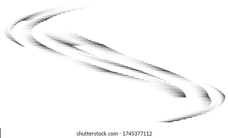 Abstract Hipster Linear halftone dots Background . Vector Design .