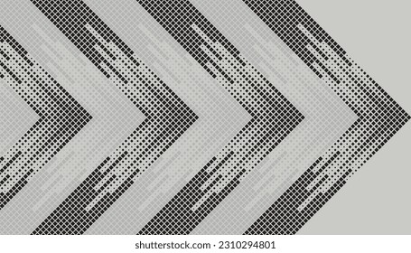 Abstract Hipster Linear halftone square Background with arrow design elements . Vector eps 10. Using for jersey printing