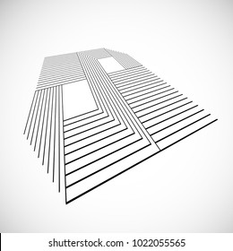 Abstract Hipster Lines Background . Vector Design .