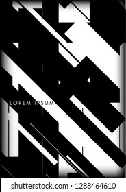 Abstract Hipster Lines Background . Vector Design