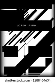 Abstract Hipster Lines Background . Vector Design