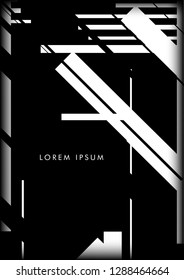 Abstract Hipster Lines Background . Vector Design