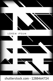 Abstract Hipster Lines Background . Vector Design