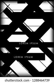 Abstract Hipster Lines Background . Vector Design