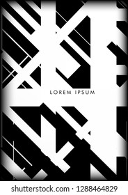 Abstract Hipster Lines Background . Vector Design