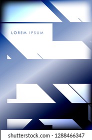 Abstract Hipster Lines Background . Vector design with a mix of colors and shapes