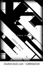 Abstract Hipster Lines Background . Vector Design