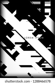 Abstract Hipster Lines Background . Vector Design