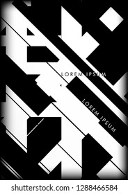 Abstract Hipster Lines Background . Vector Design