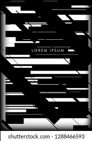 Abstract Hipster Lines Background . Vector Design