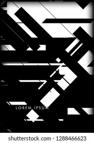 Abstract Hipster Lines Background . Vector Design