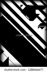 Abstract Hipster Lines Background . Vector Design