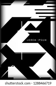 Abstract Hipster Lines Background . Vector Design