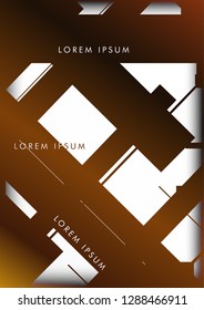 Abstract Hipster Lines Background . Vector design with a mix of colors and shapes