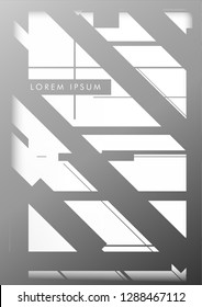 Abstract Hipster Lines Background . Vector design with a mix of colors and shapes