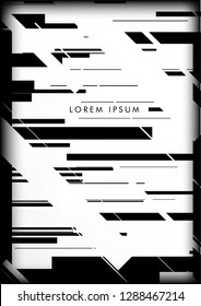 Abstract Hipster Lines Background . Vector Design