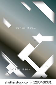 Abstract Hipster Lines Background . Vector design with a mix of colors and shapes