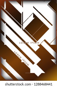 Abstract Hipster Lines Background . Vector design with a mix of colors and shapes