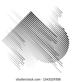 Abstract Hipster Lines Background . Vector Design with striped shapes . geometric elements for business cards, brochures. Geometrical chaotic creative composition