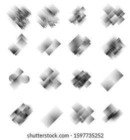 Abstract Hipster Lines Background . Vector Design with striped shapes . geometric elements for business cards, brochures. Geometrical chaotic creative composition