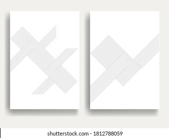 Abstract Hipster Lines Background . Vector .