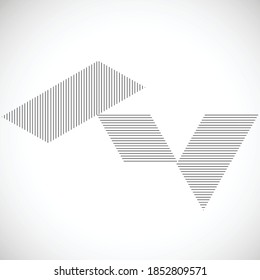 Abstract Hipster Lines Background . Vector Design .