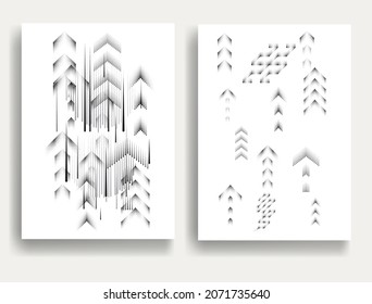 Abstract Hipster Lines Background . Vector Line Design . Poster template . Minimal art .