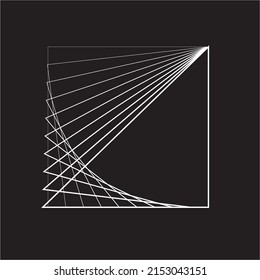 Abstract Hipster Lines Background . Vector Design .