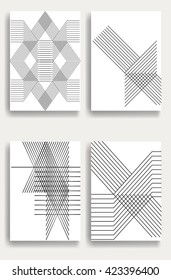 Abstrakter Hipster hat einen Hintergrund . Vektorgrafik.