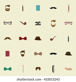 Abstract hipster objects