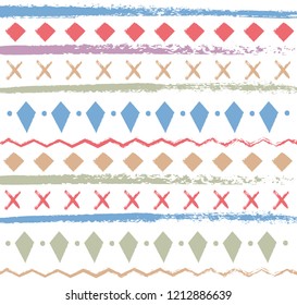 Abstract hipster pattern. 