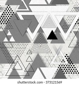 Abstract hipster polygon triangle background. Triangle pattern background