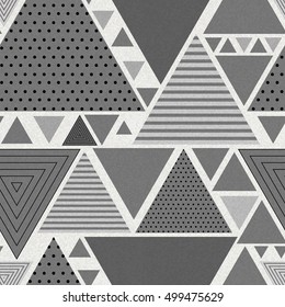 Abstractas fondo de triángulo de polígono hipster. Fondo de triángulo sin fisuras