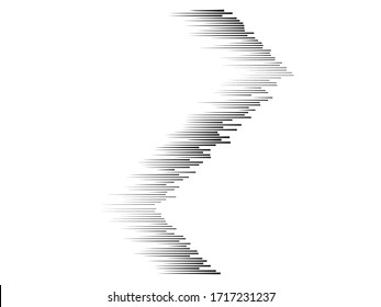 Abstract Hipster speed Lines Background . Vector Design .