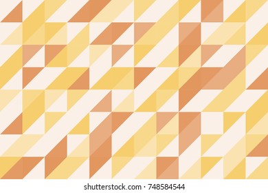 Abstract hipsters pattern brown rhombus. Geometric background vector art illustration eps10
