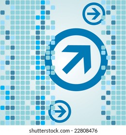 Abstract hi-tech background